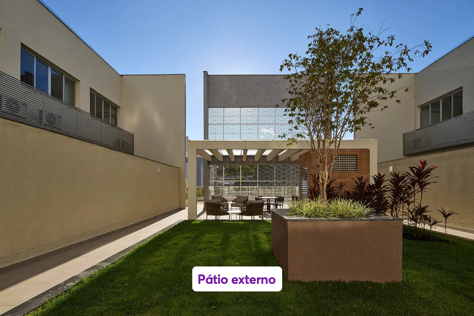 Pátio externo